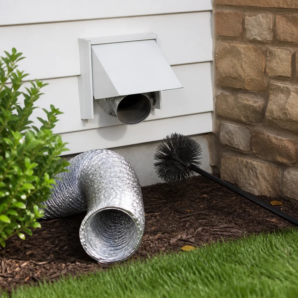 Dryer vent cleaning